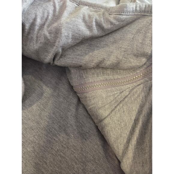 Three Dots Quilted Knit Cozy Jacket Gray Large - Picture 8 of 8